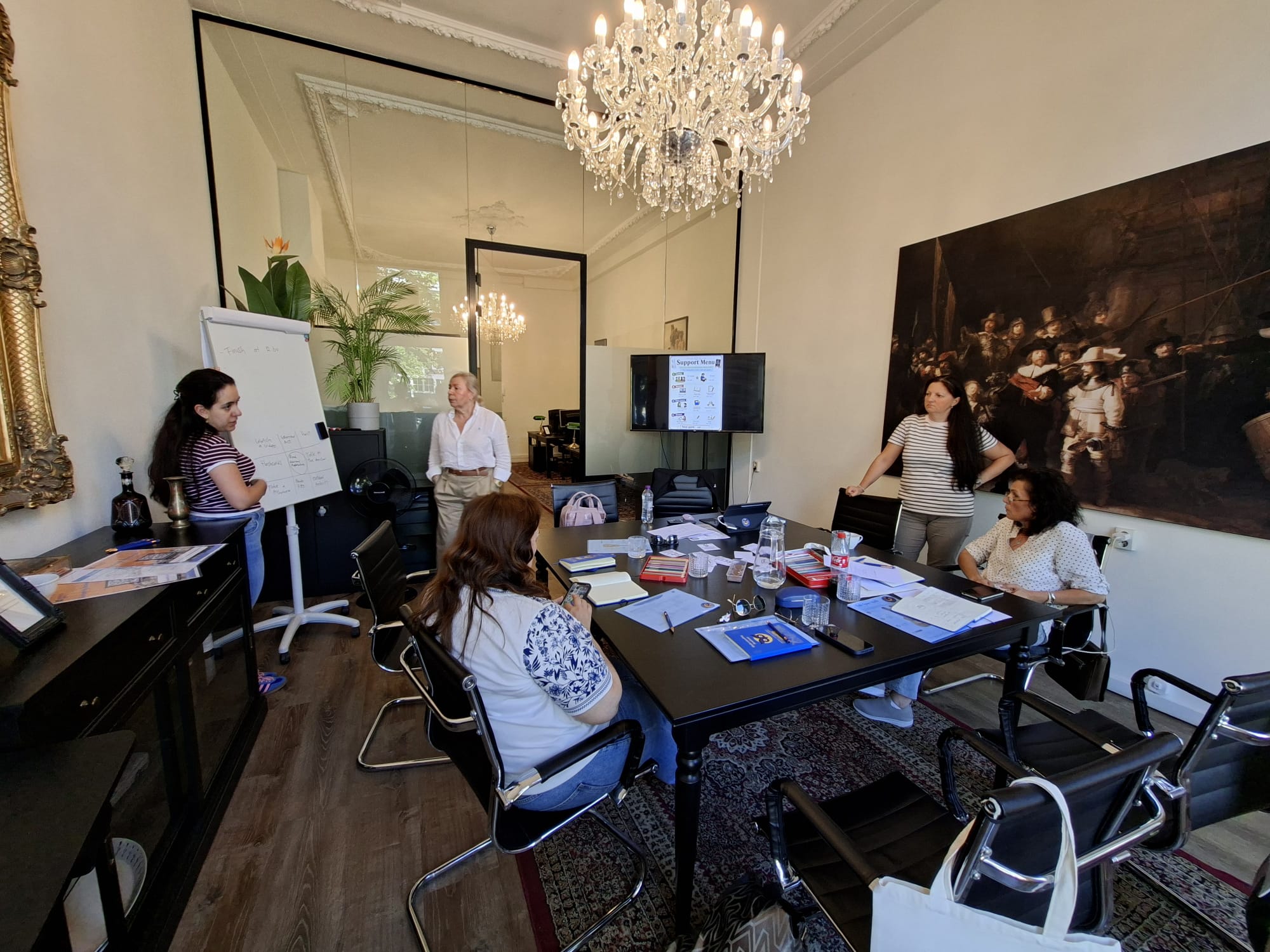 Erasmus+ Teachers Course classroom in Amsterdam