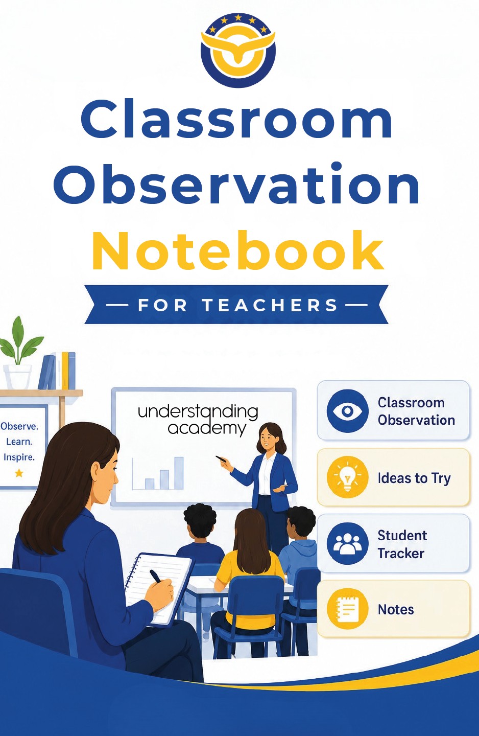 Front cover of the Classroom Observation Notebook for Teachers